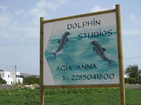 Dolphin Studios Agia Anna  Eksteriør bilde